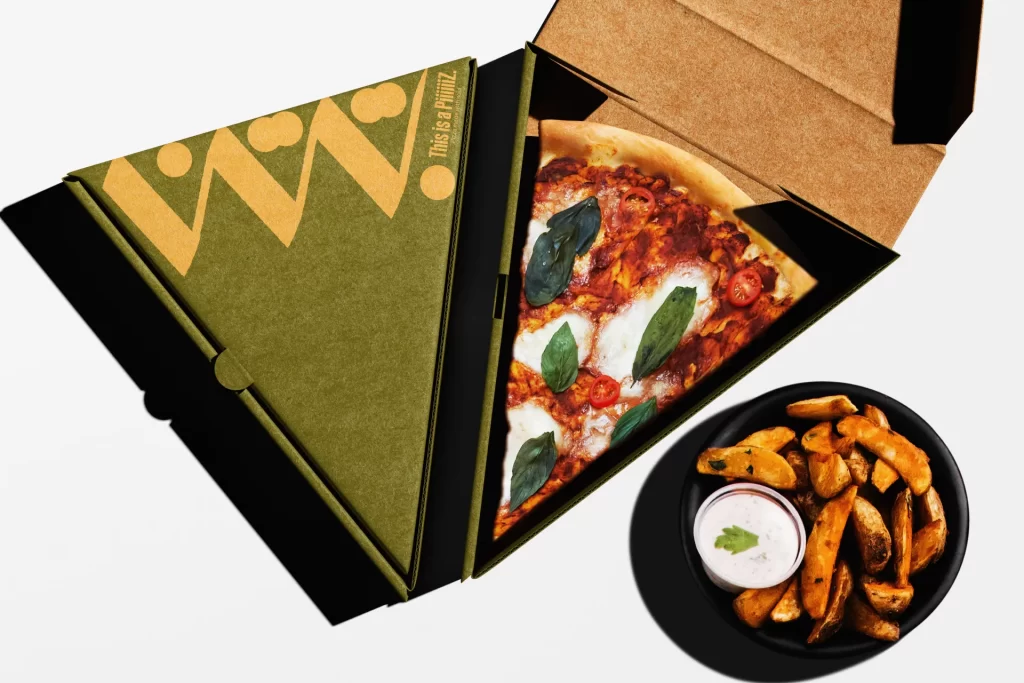 Varnish Application Display on Food Packaging Boxes