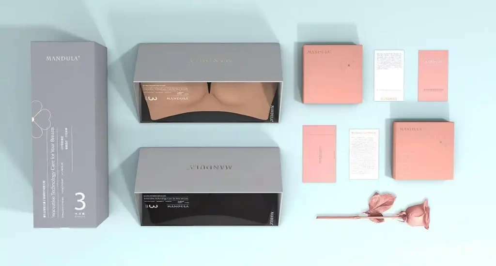 Custom printed lingerie packaging boxes for intimate apparel packaging