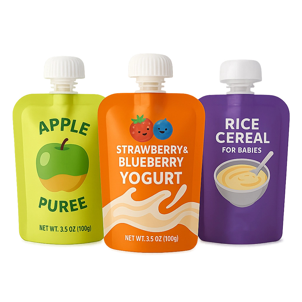 Juice liquid packaging pouch